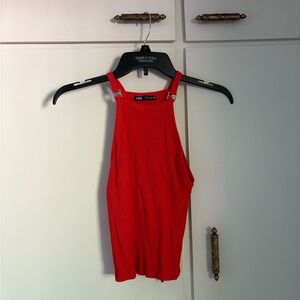Zara Vibrant Red Camisole